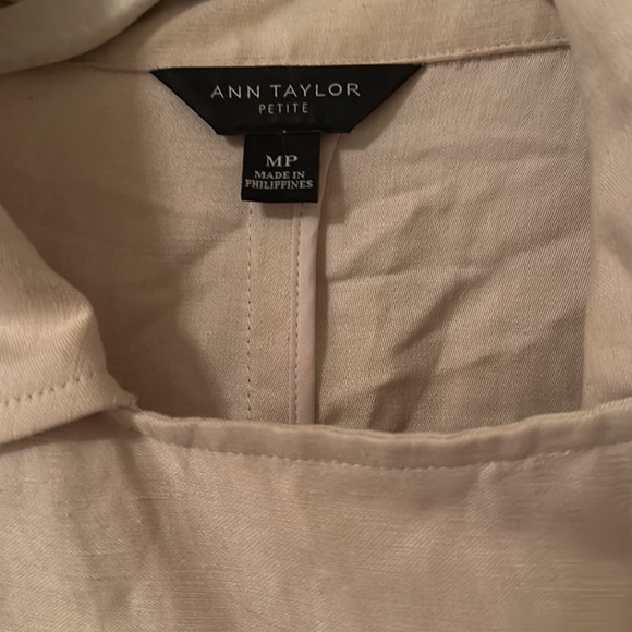 ANN TAYLOR tan jacket - Picture 3 of 4